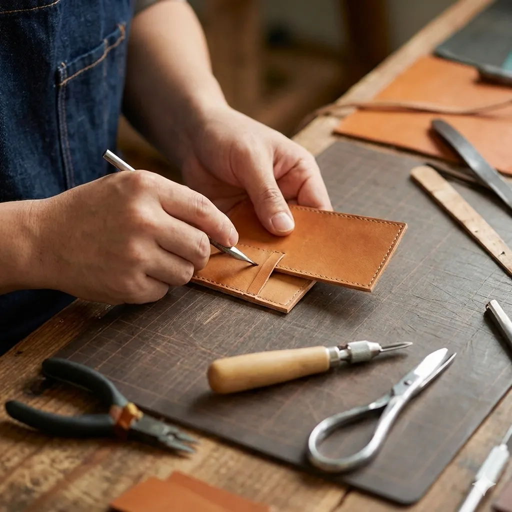 レザークラフト体験